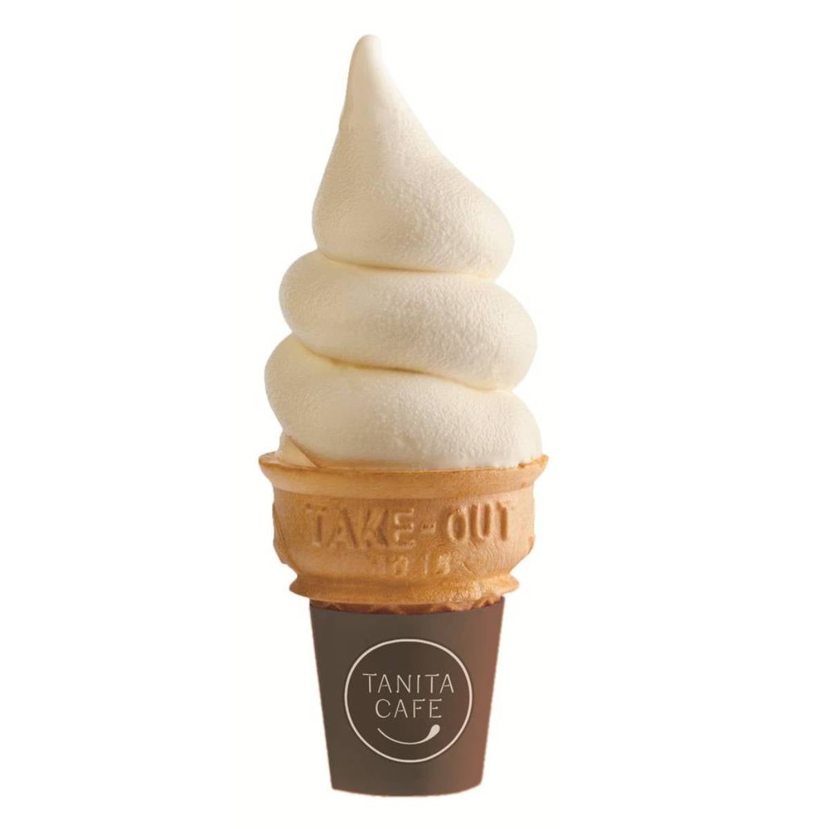 タニタカフェオリジナル豆乳ソフトクリーム